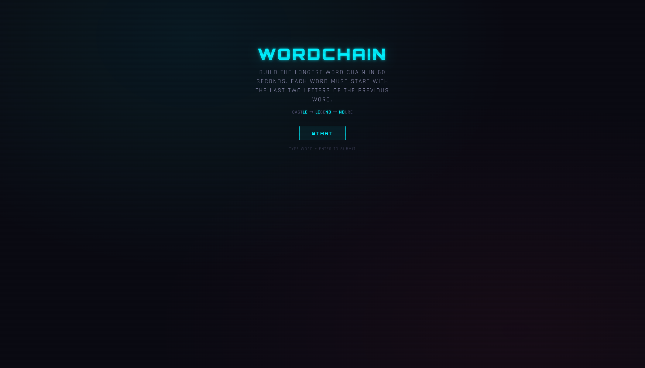 Wordchain Duel